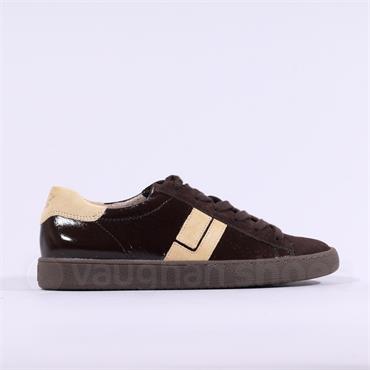Paul Green Thick Gumsole Trainer - Chocolate